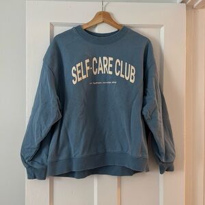 H&M self care club sweater